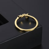 Fishtail Gold-Plated Ring