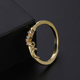 Fishtail Gold-Plated Ring