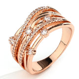 Multi-Layer Zircon Ring