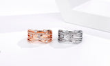 Multi-Layer Zircon Ring