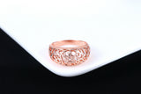 Flower Hollow Rose Ring