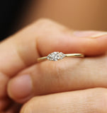 Classic Solitaire Rhinestone Ring