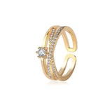 Multilayer Open Ring