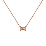 Cross Pattern Cylindrical Clavicle Chain