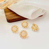 Retro Sun Pattern Earrings