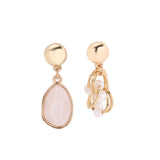 Asymmetric Pearl Earrings