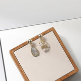 Asymmetric Pearl Earrings