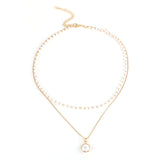 Double-Layer Pearl Choker