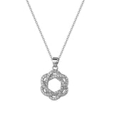 Sun Flower Zircon Necklace